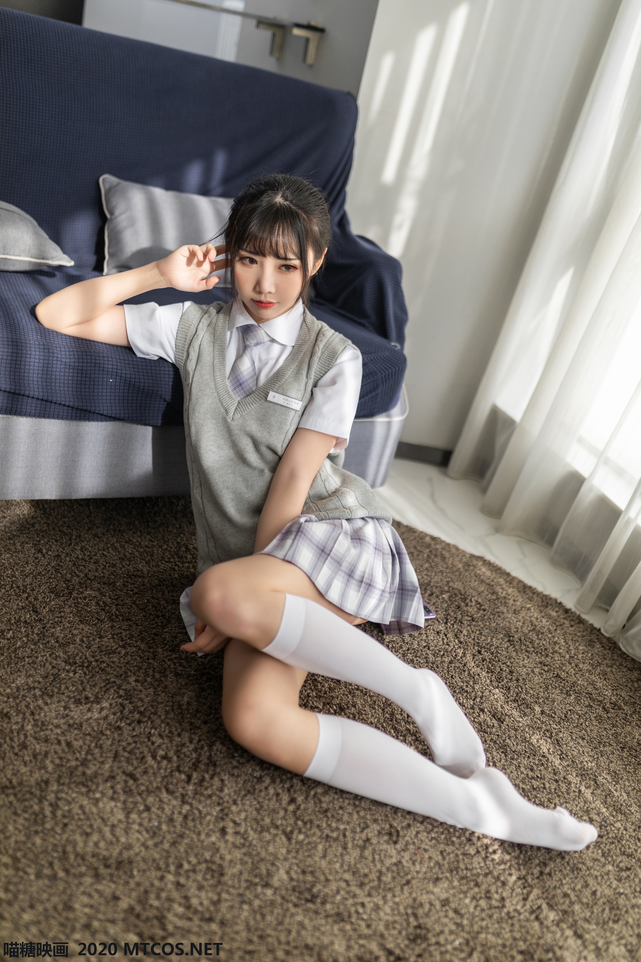 [喵糖映画] JKL.001 制服少女[35P]-XikXak